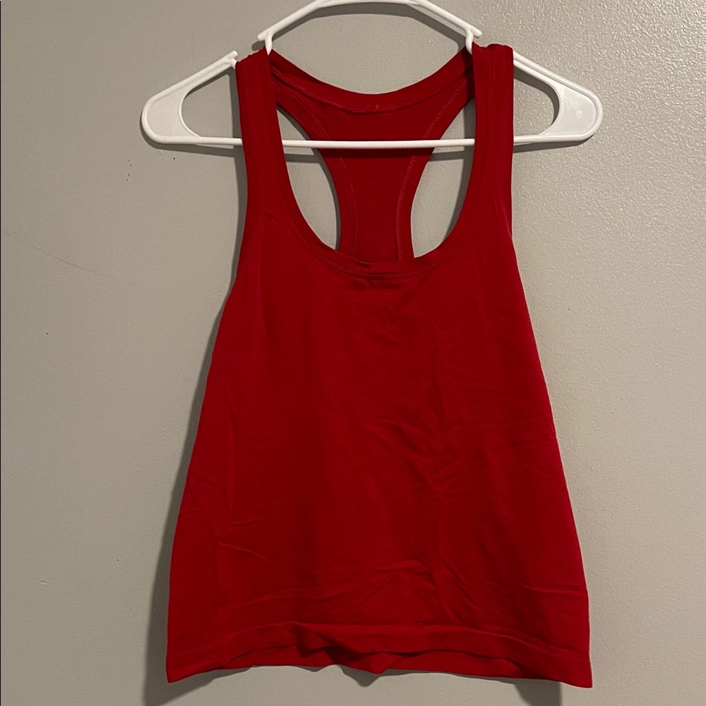 Lululemon Athletica Dark Red Tank Top